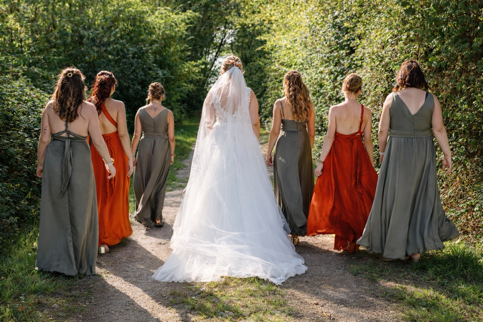Robe de cocktail personnalisable sur-mesure de la collection Audace chez Annalinda Création