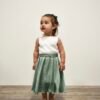 Robe fille cérémonie - Lyna vert pastel