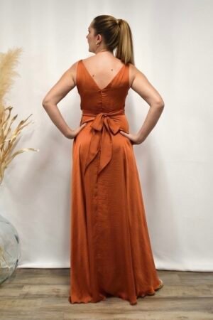 Maëliss – Robe de cérémonie en satin