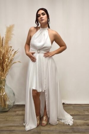 Kim – Robe de mariée avec jupe amovible